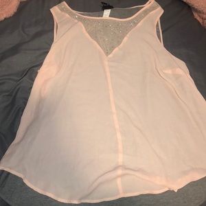 Pink and grey torrid tank